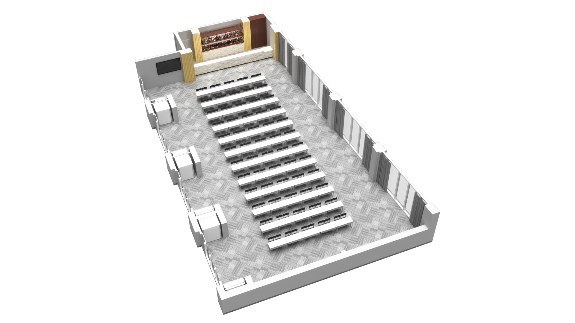 Interactive Floor Plans - The Eastside Rooms