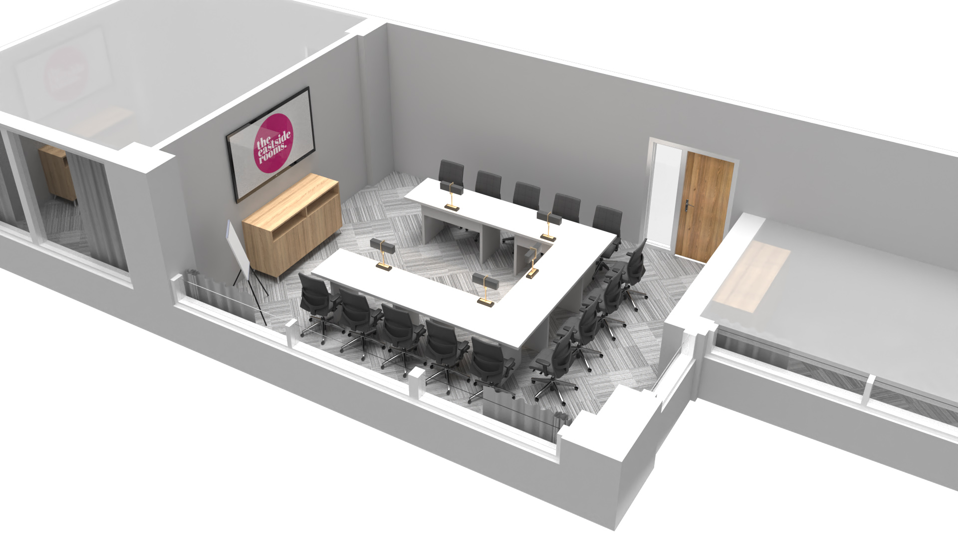 Interactive Floor Plans - The Eastside Rooms